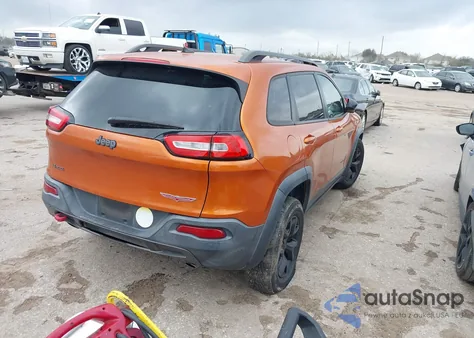2014 Jeep Cherokee Trailhawk from USA, damaged, VIN 1C4PJMBS6EW276446